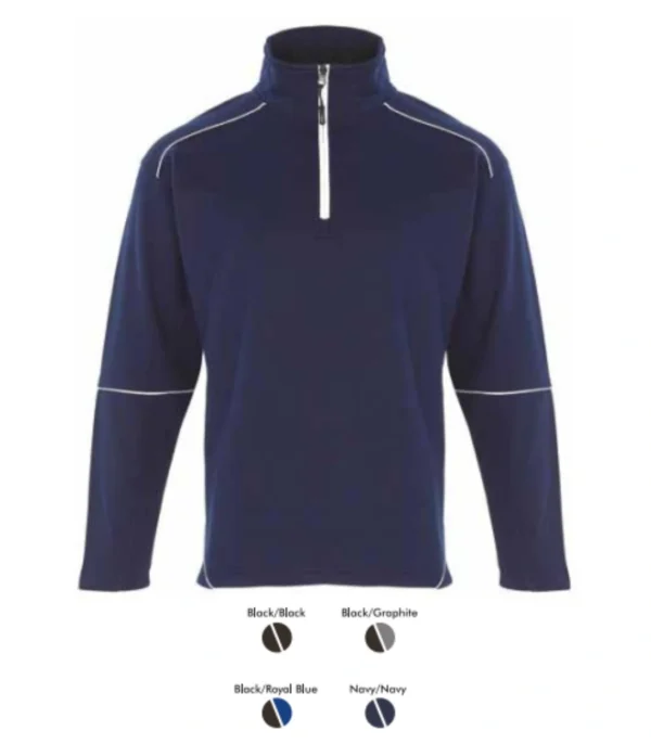 Orn 1283 Fireback 1/4 Zip Sweatshirt